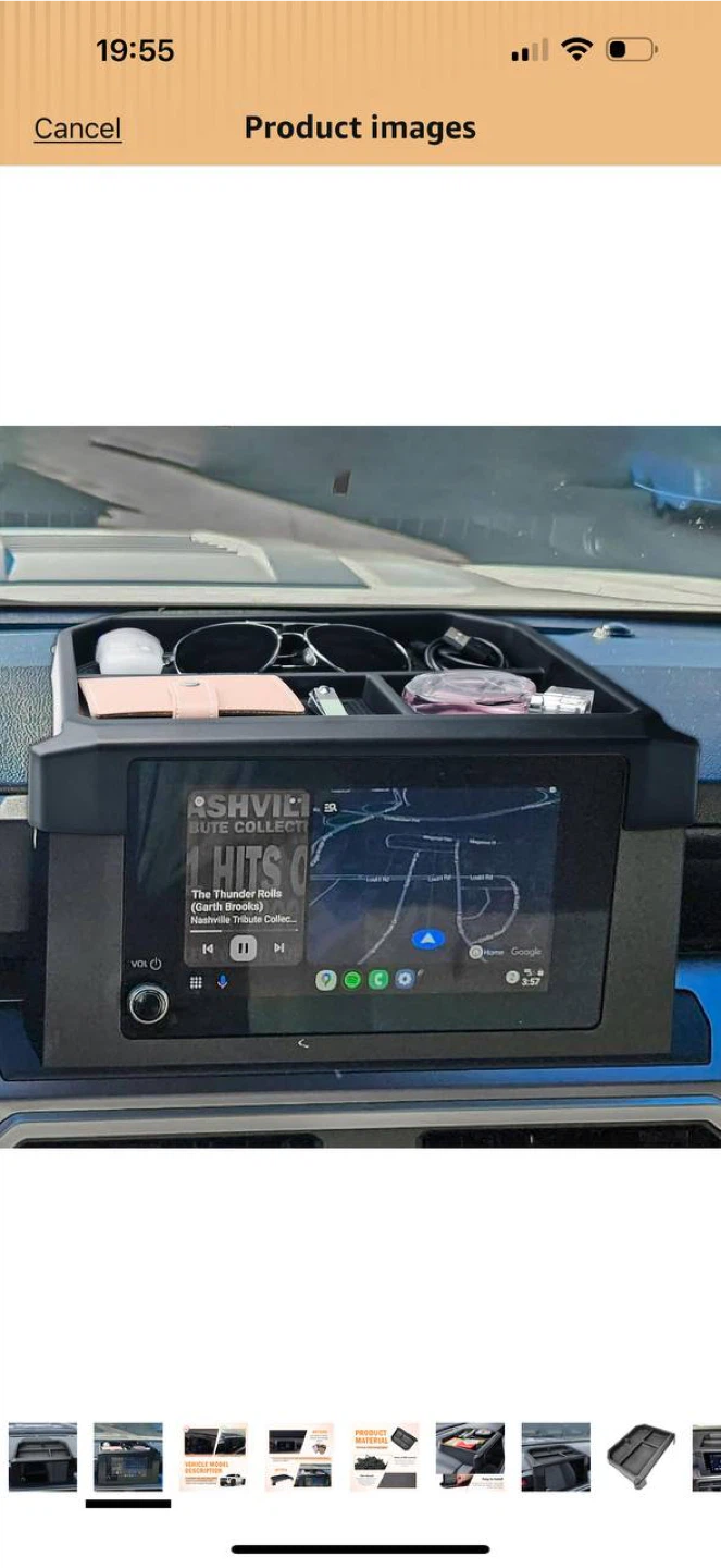 TACOBRO Dash Organizer Tray for Toyota Tacoma / 4Ru - photo 2