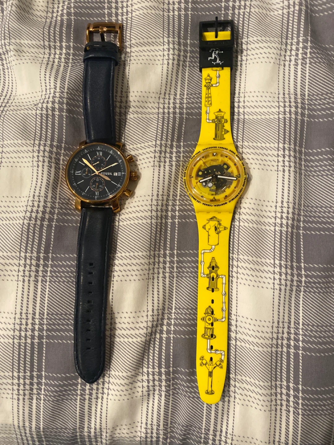 Swatch & Fossil Men’s Watches