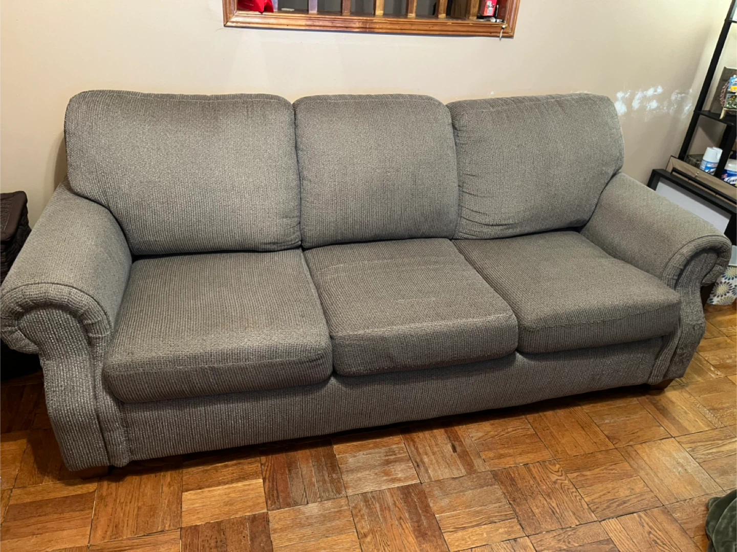 ❗️LAST DAY❗️Selling a 2 and 3 Seater Grey-Brown Sofas - photo 2