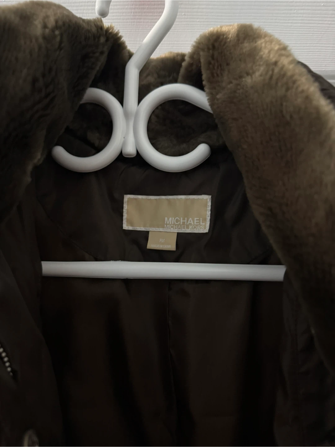 Michael Kors Down Puffer Parka with Fur Trim - photo 2