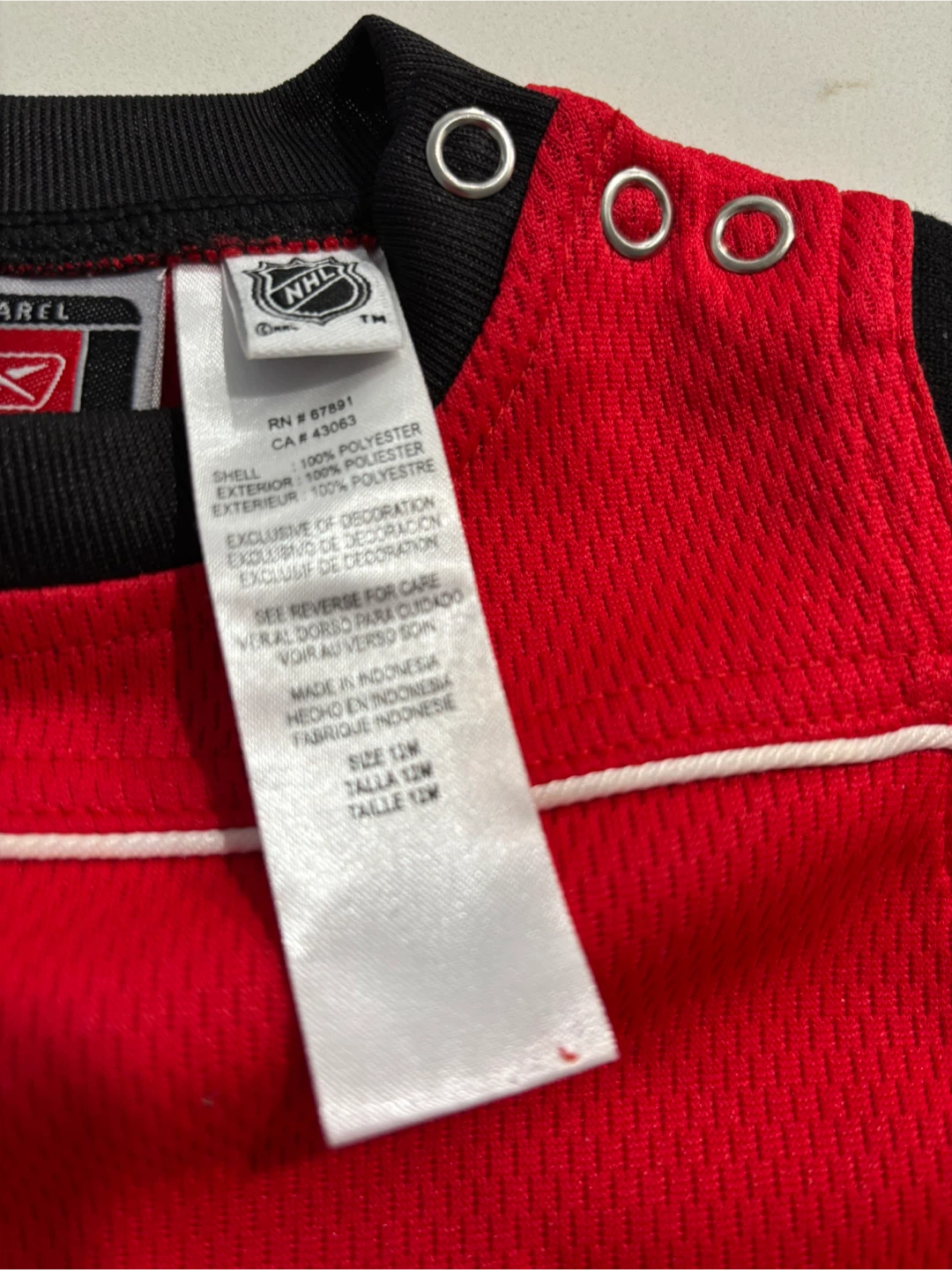 Ottawa Senators Baby Onesie 12M - photo 3