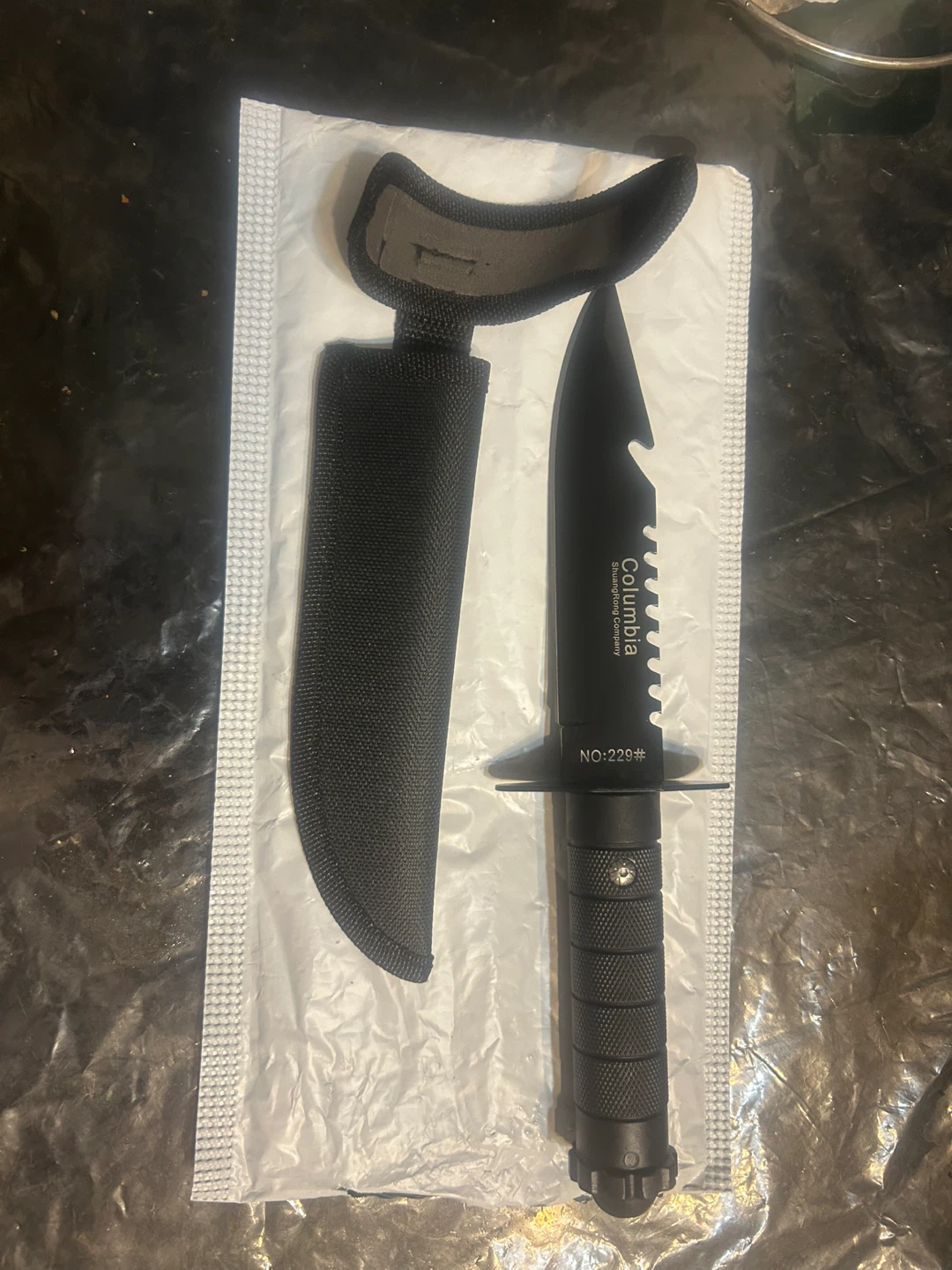 Columbia Fixed Blade Knife with Sheath - photo 2