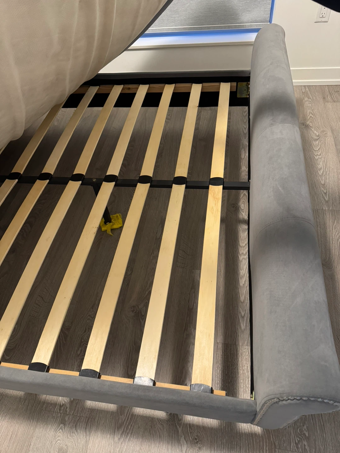 Queen bed frame with mattress- frame only $220 - photo 4