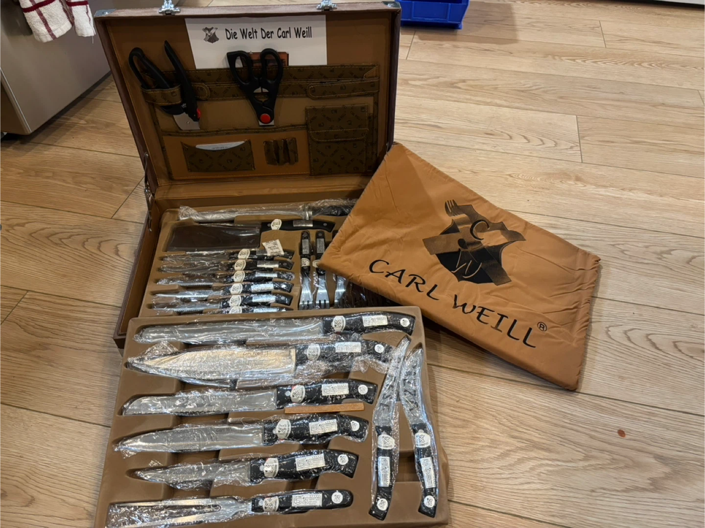 Carl Weill Knife Set with Case - photo 3