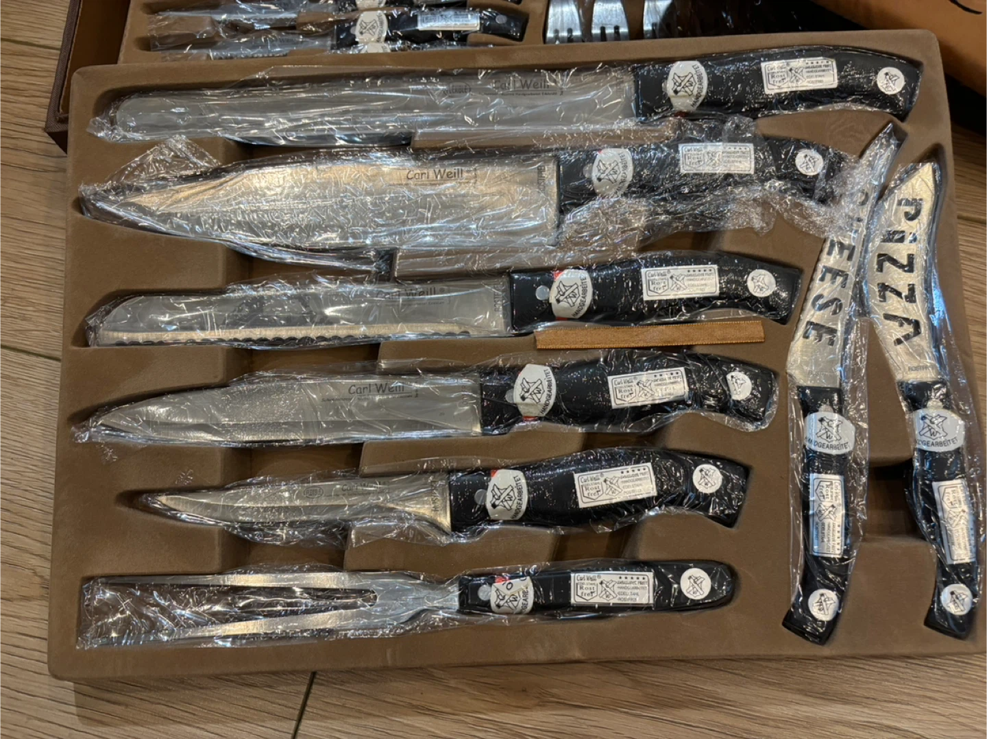 Carl Weill Knife Set with Case - photo 2