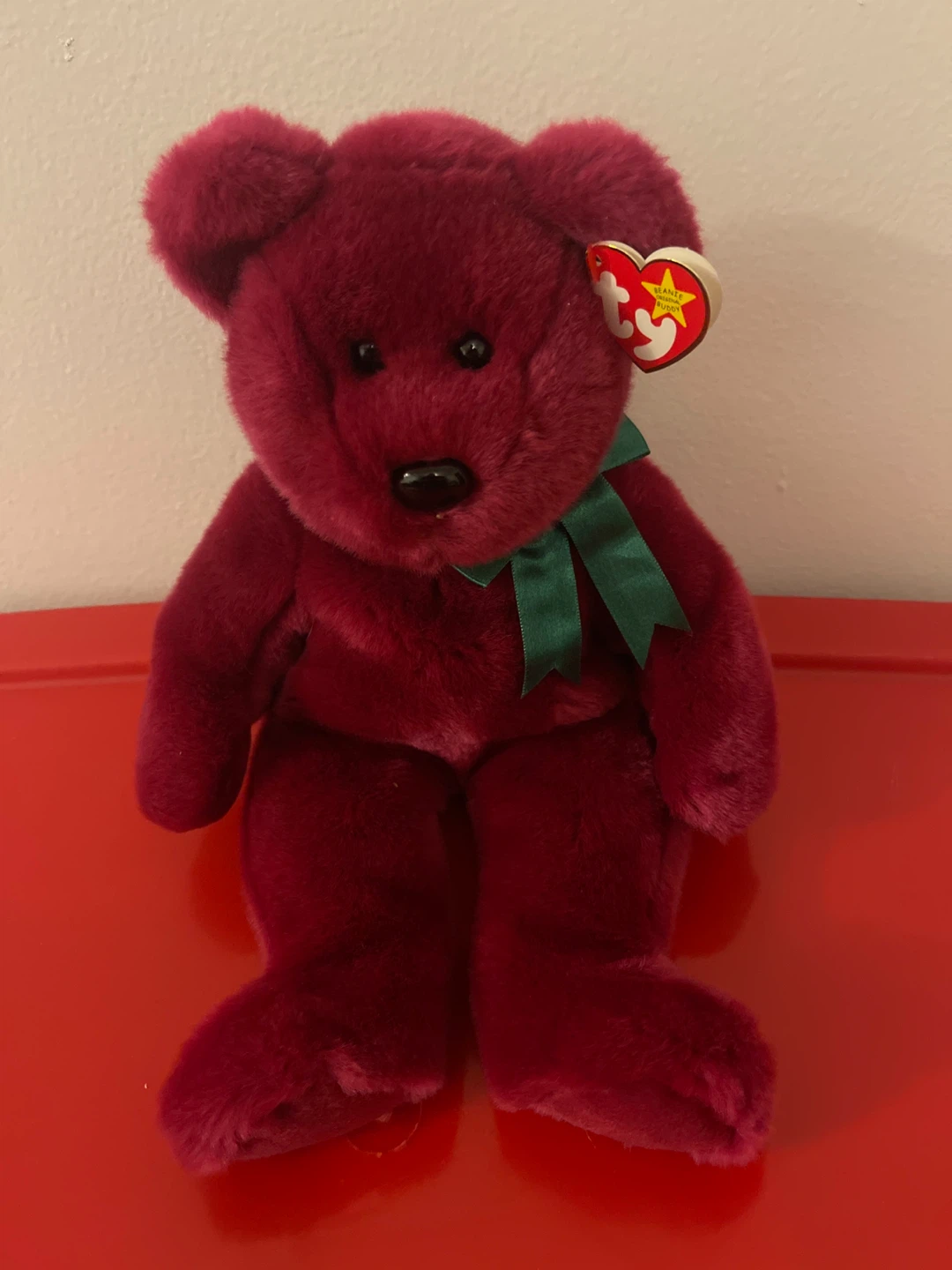 Ty Beanie Buddy "Berry" Bear