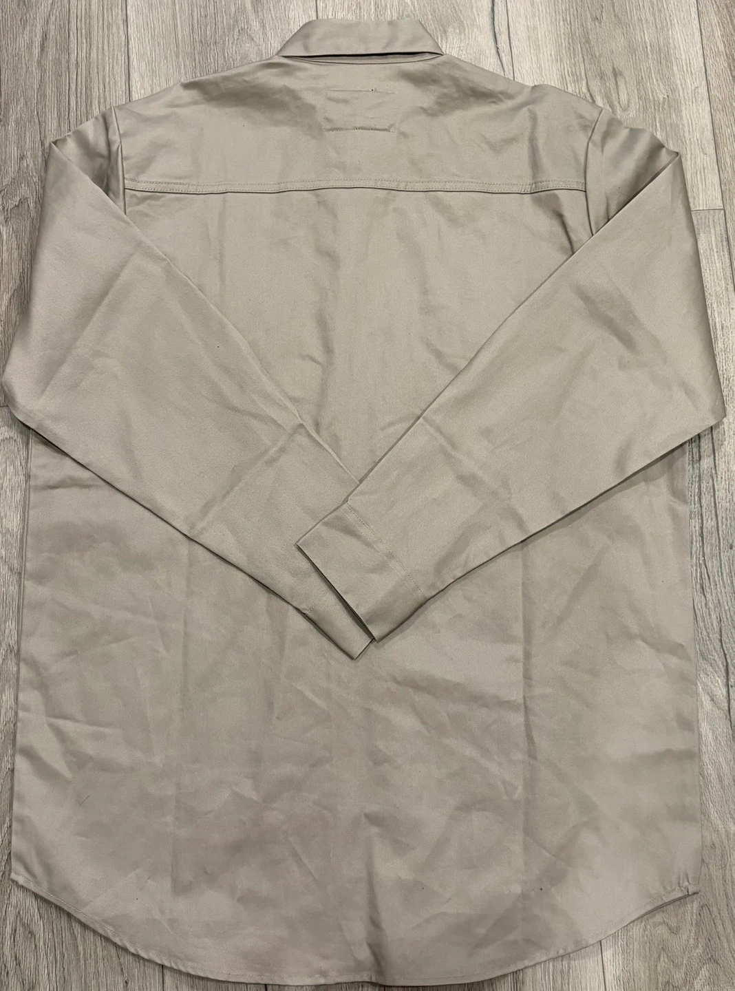 Men’s Walls FR Flame Resistant Work large Shirt - Tan, Large - photo 2