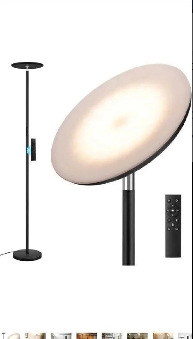 LED Floor Lamp with Remote Control