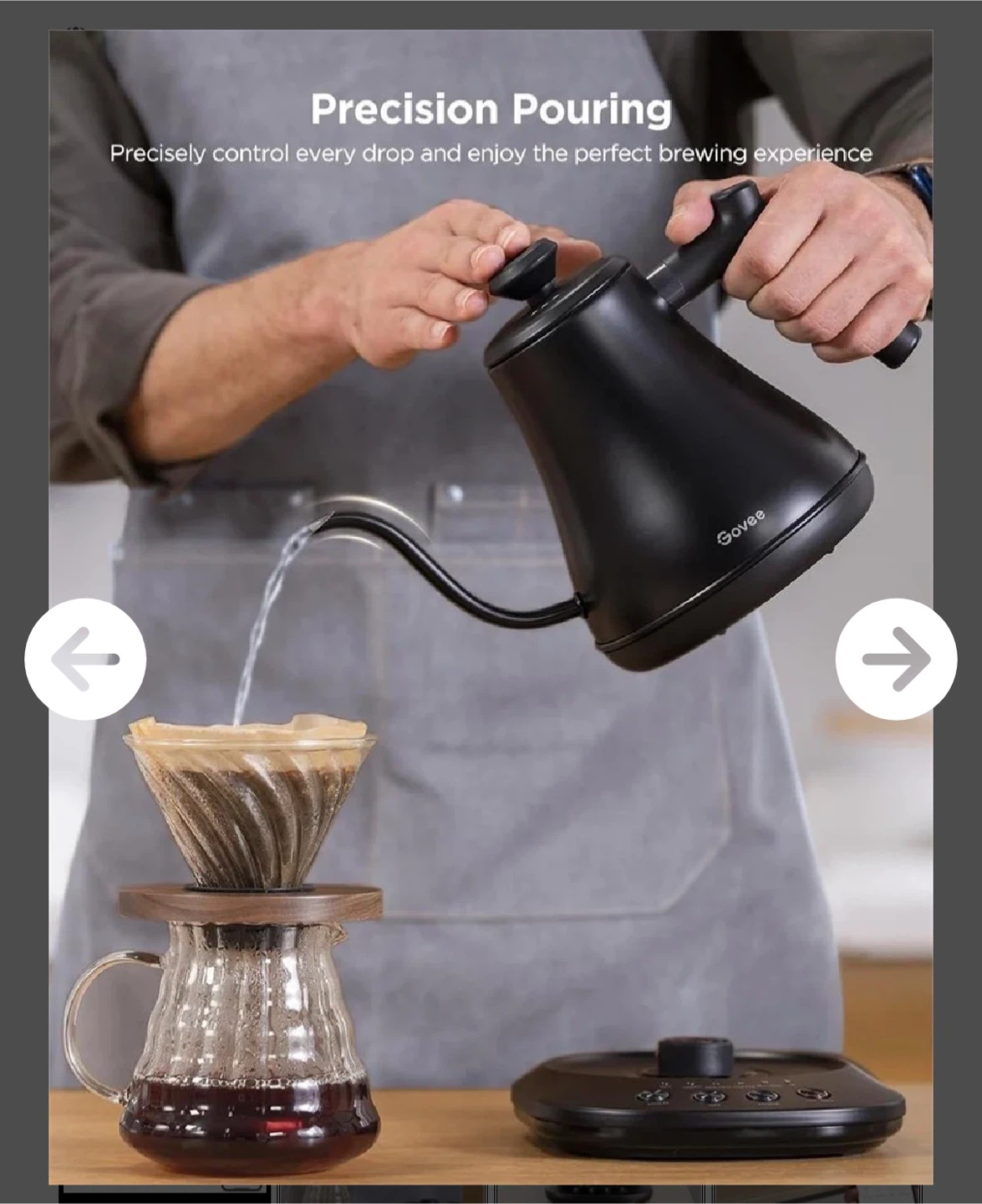 Govee Smart Kettle with Temperature Control - photo 2