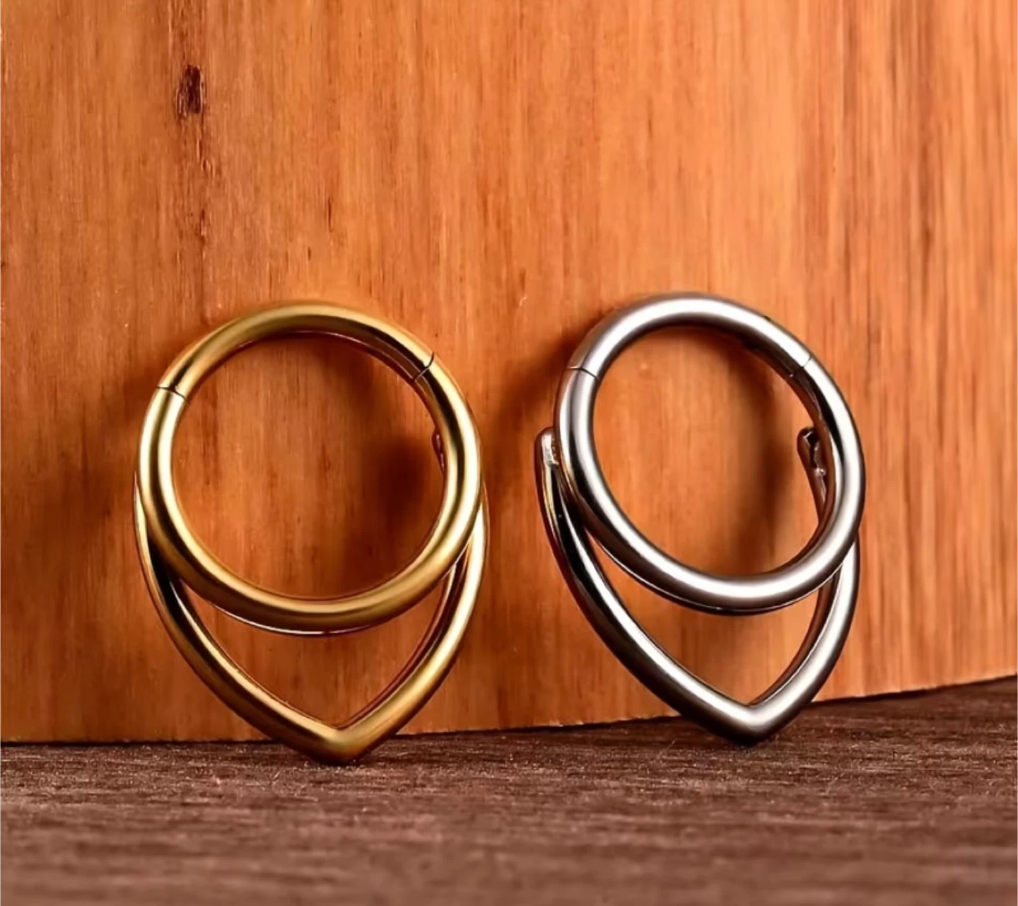 Titanium Clicker Earring - 10mm - photo 3