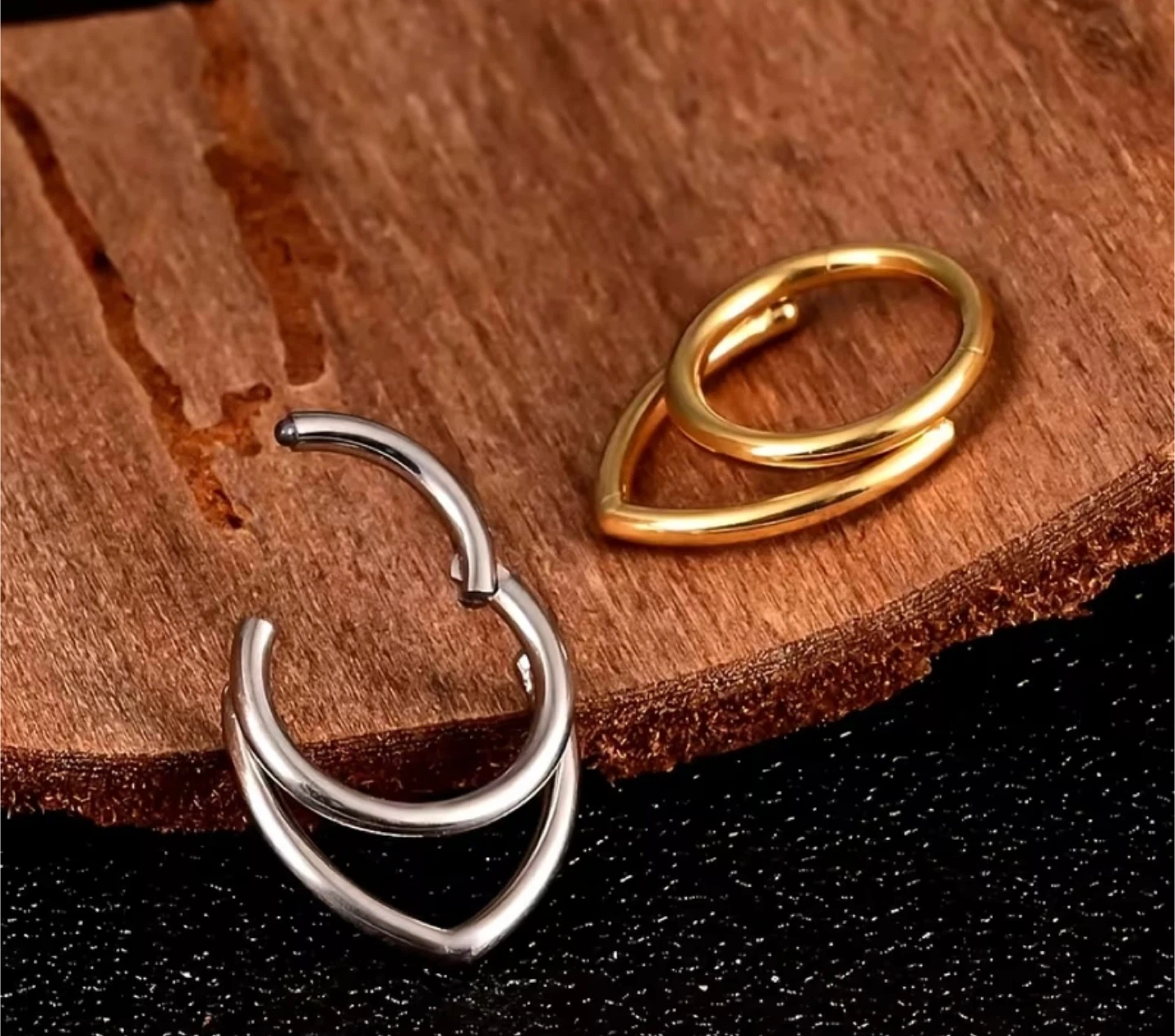 Titanium Clicker Earring - 10mm