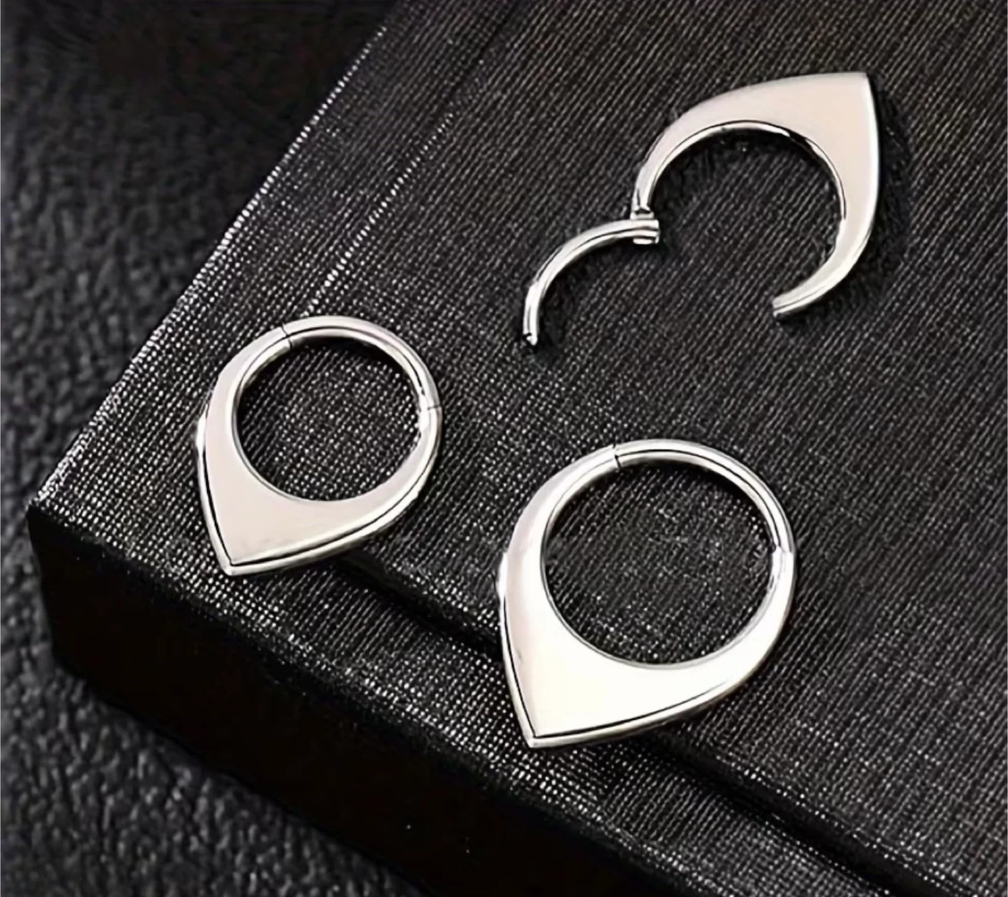 Stainless Steel Septum Clicker Ring - 10mm