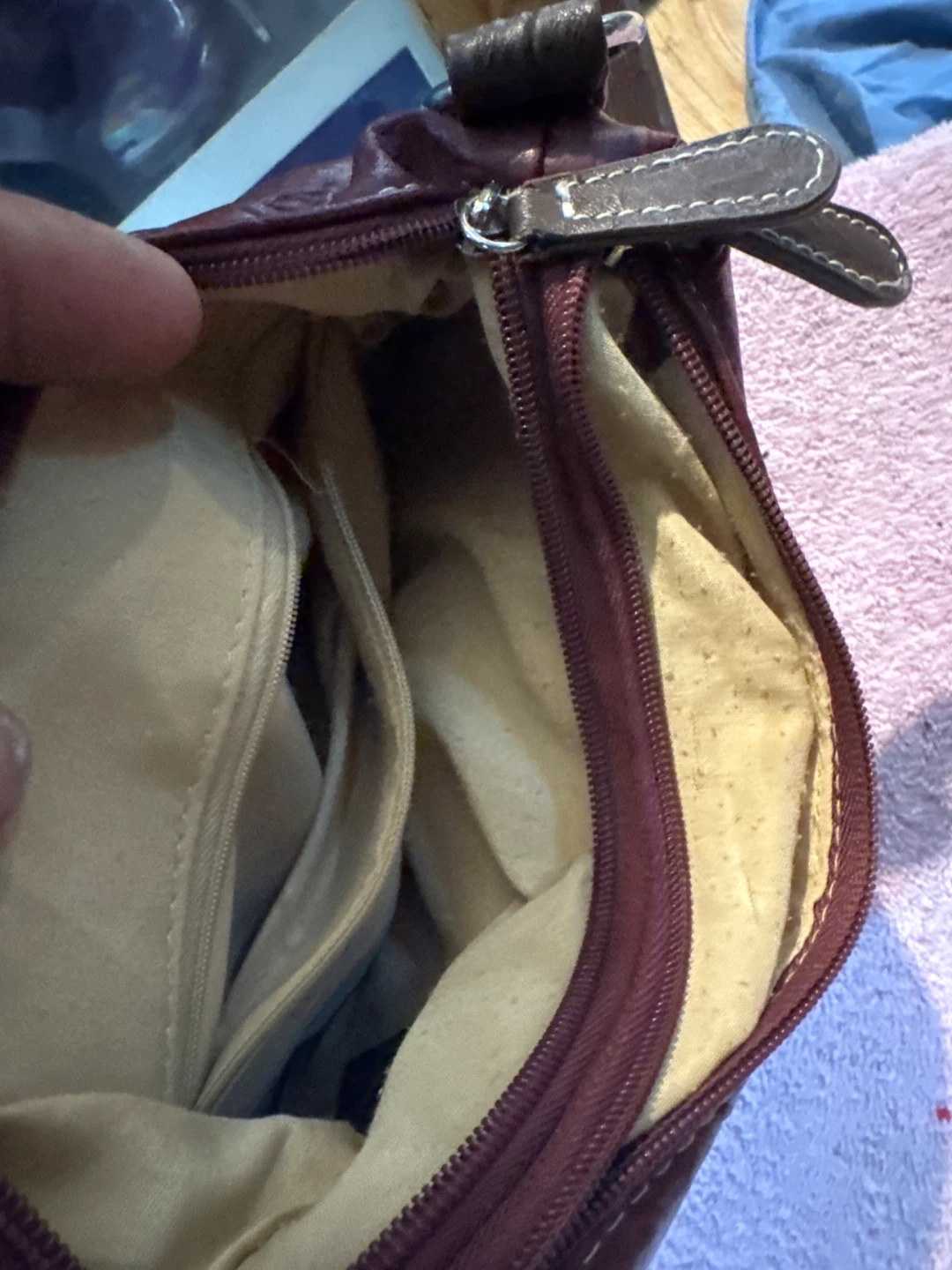 Stone & Co. Burgundy Shoulder Bag - photo 2