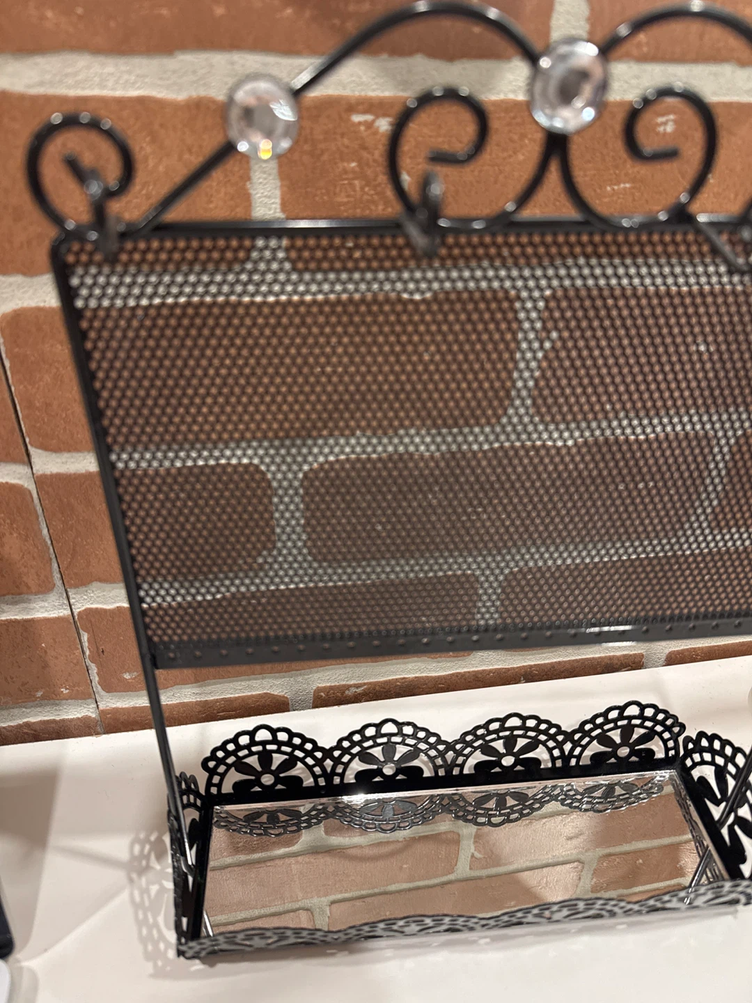 Claire's Black Metal Jewelry Organizer Display Stand - photo 2