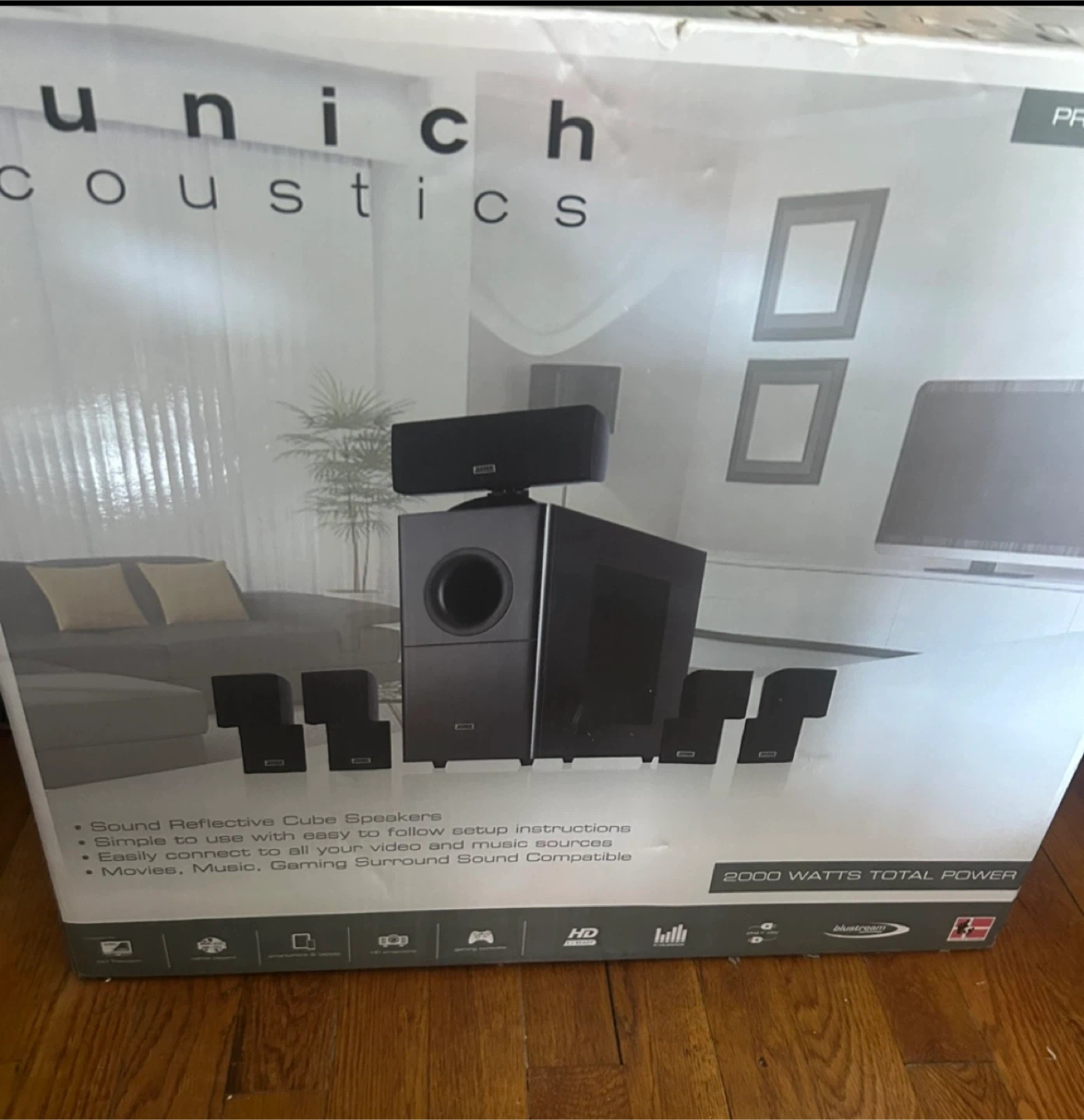Munich Acoustics Sound System 2000 Watts Total Power