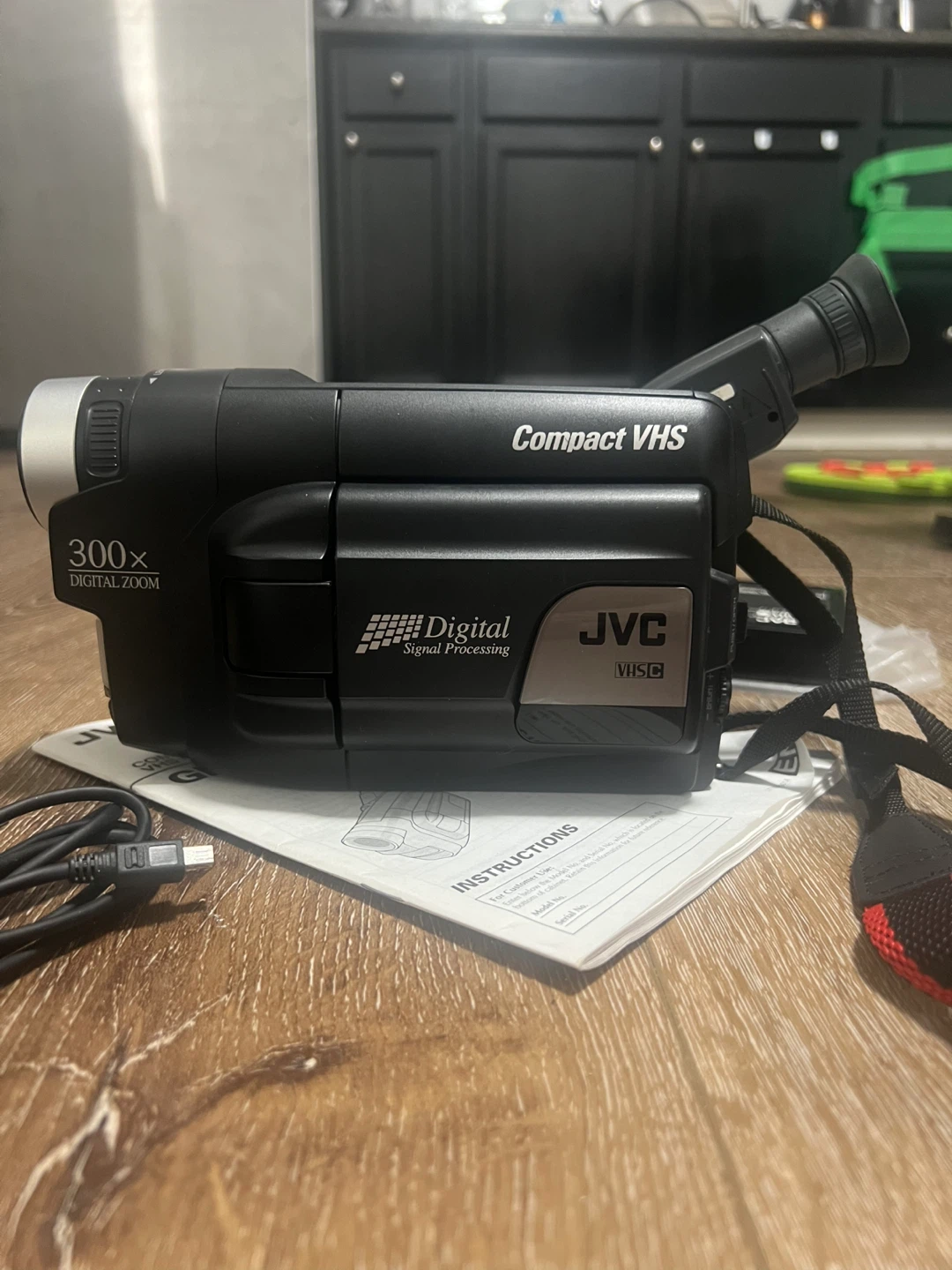 JVC Compact VHS Camcorder with 300x Digital Zoom