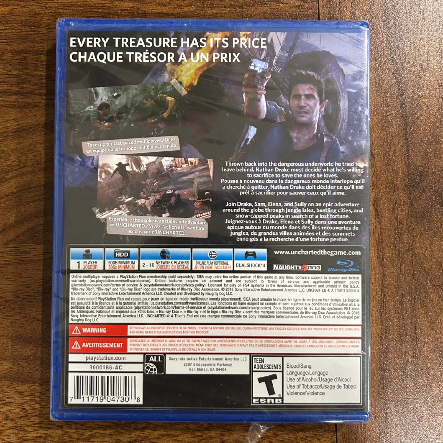 Uncharted 4: A Thief's End PlayStation 4 Game - photo 2