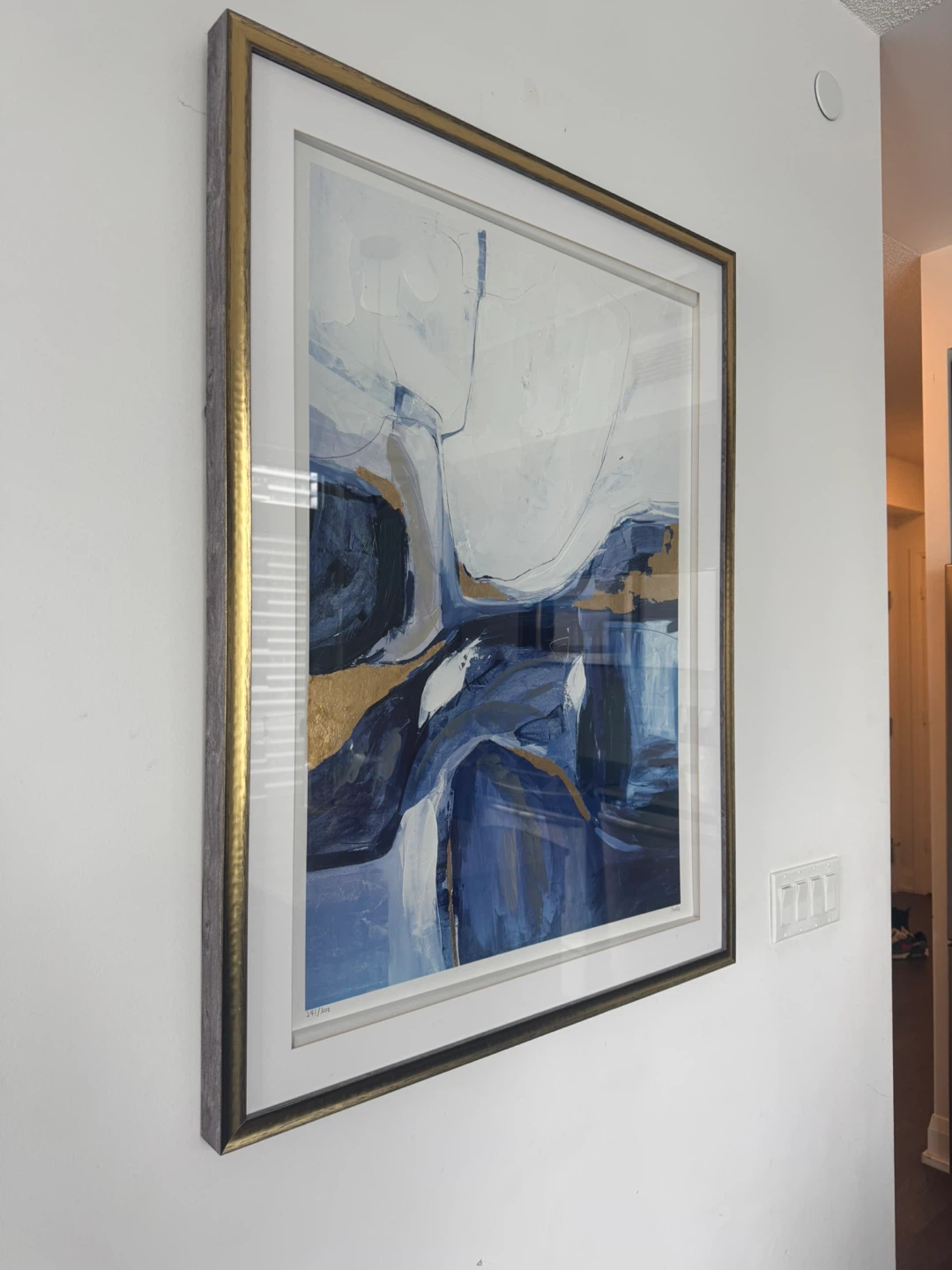 Framed Abstract Wall Art - photo 2