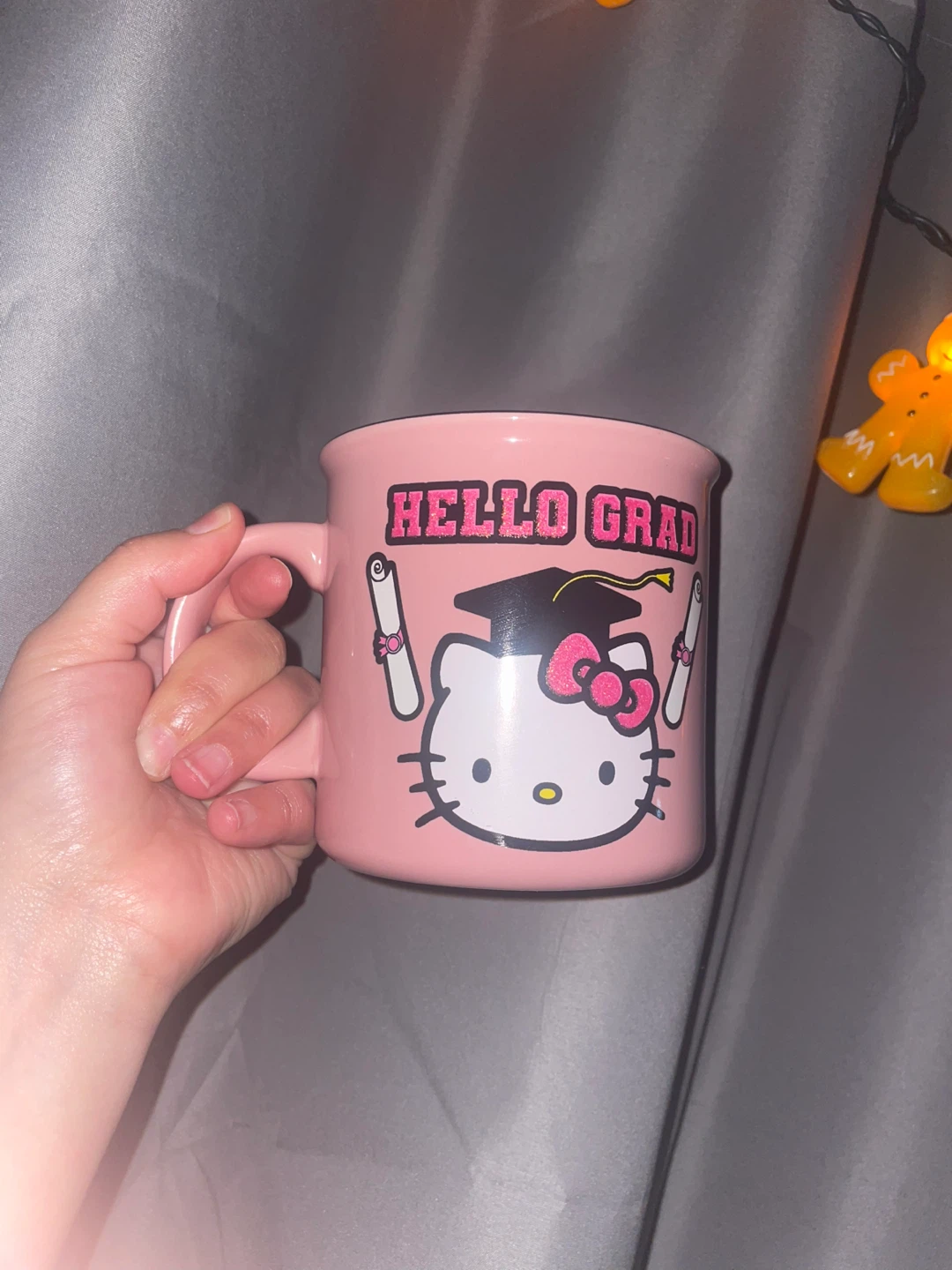 Huge hello kitty grad mug