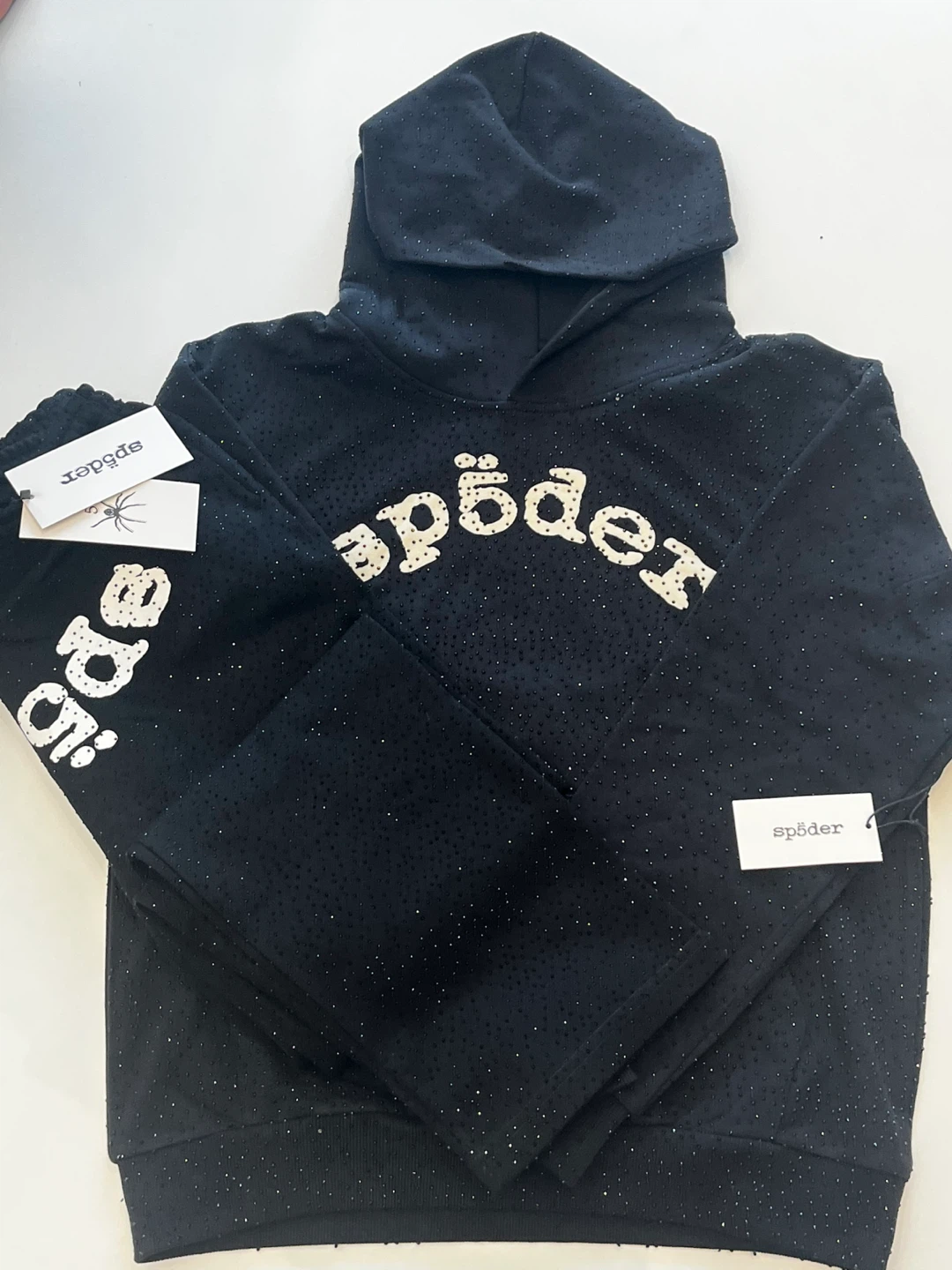Spider Hoodie and Sweatpants Set