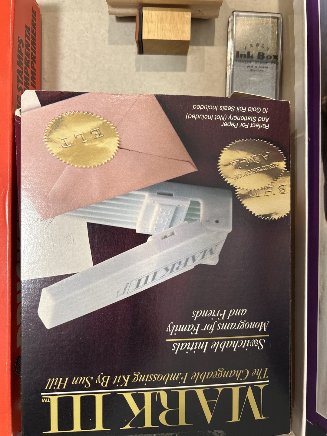 The Mark III Changeable Initials Embossing Kit - photo 3