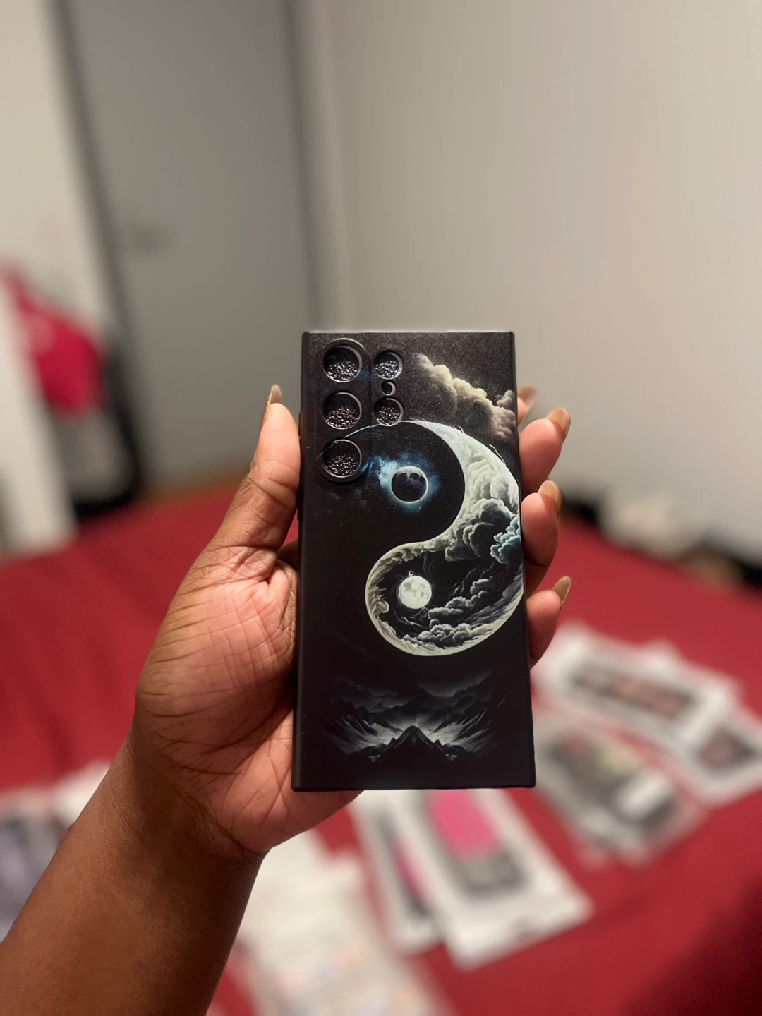 Phone Case with Yin Yang Design - photo 2