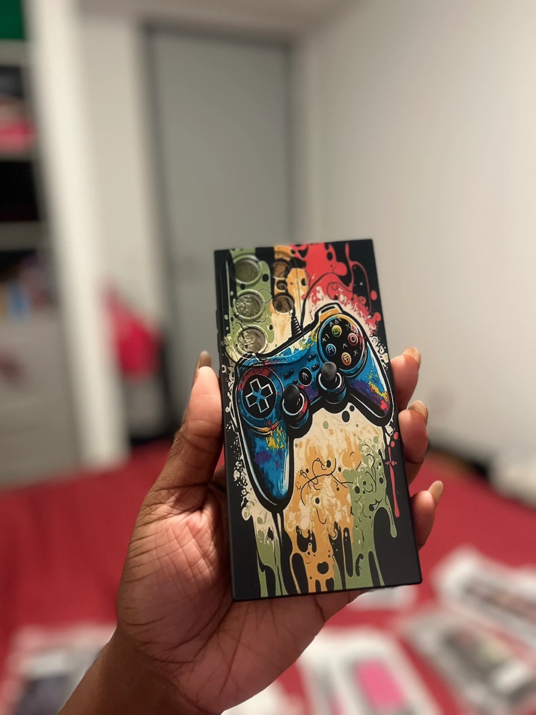 Phone Case with Game Controller Design