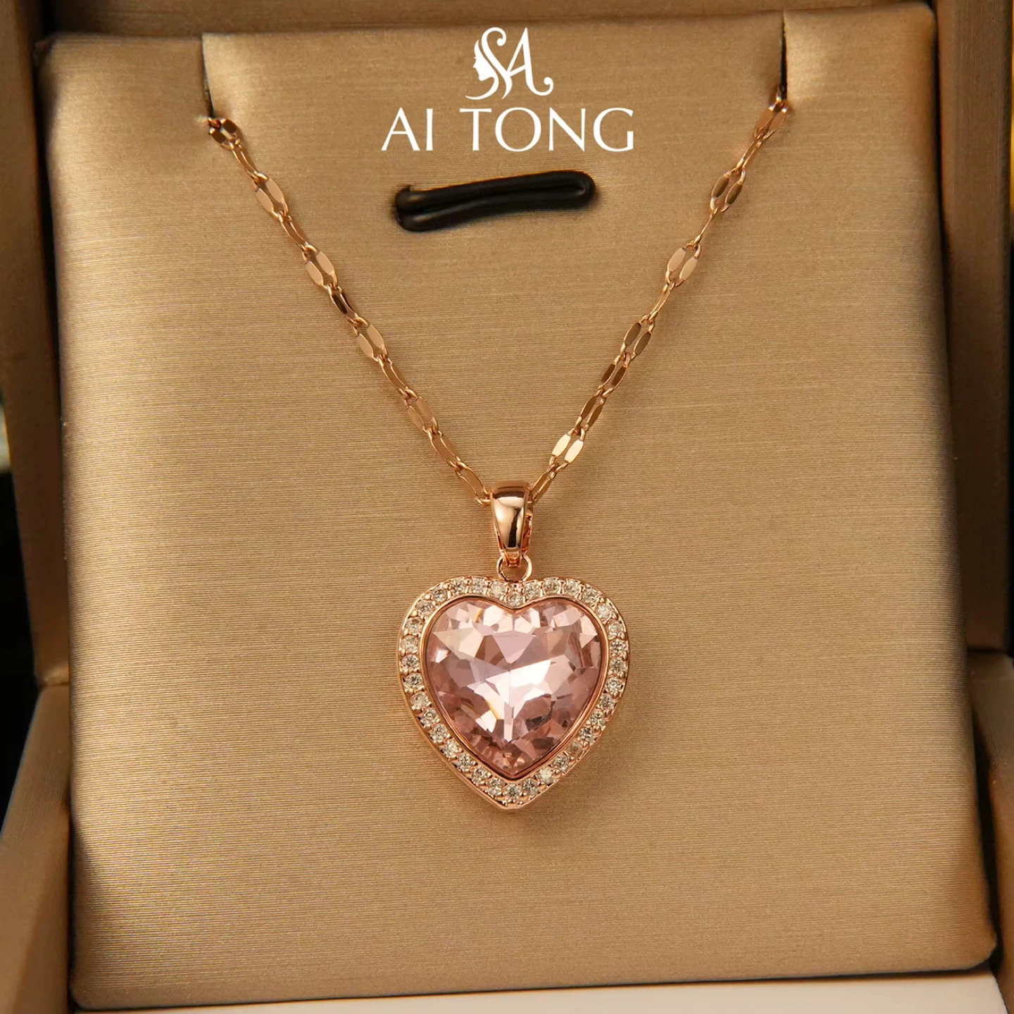 AI TONG Heart Pendant Necklace - photo 4
