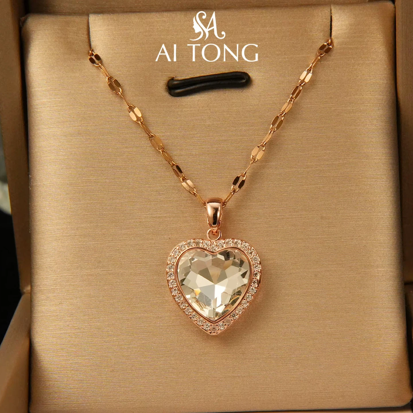 AI TONG Heart Pendant Necklace - photo 3