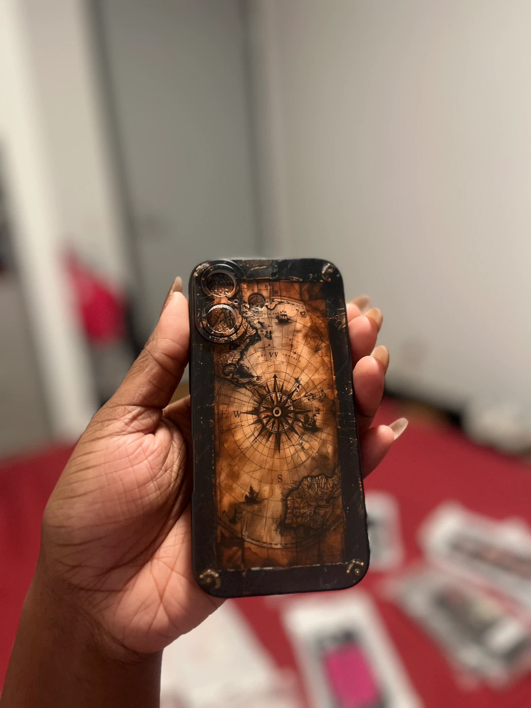 iPhone Case - Vintage Map Design