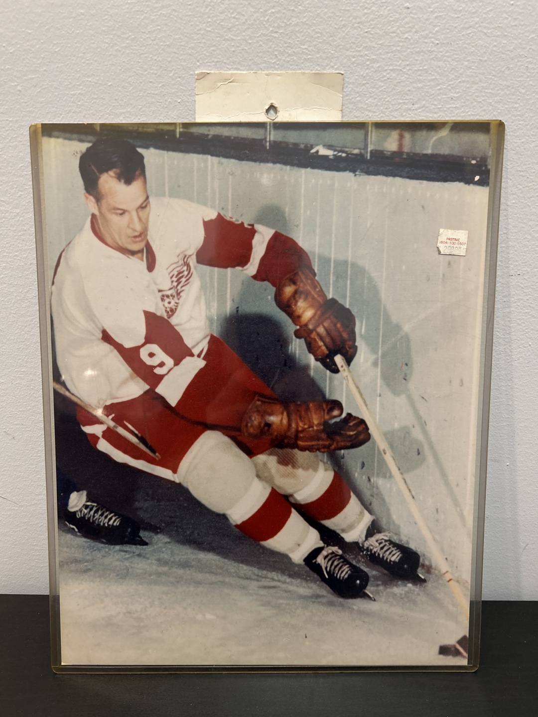 Vintage Hockey Photo of Gordie Howe