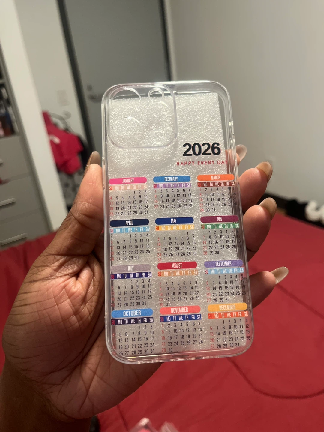 2026 Calendar Phone Case