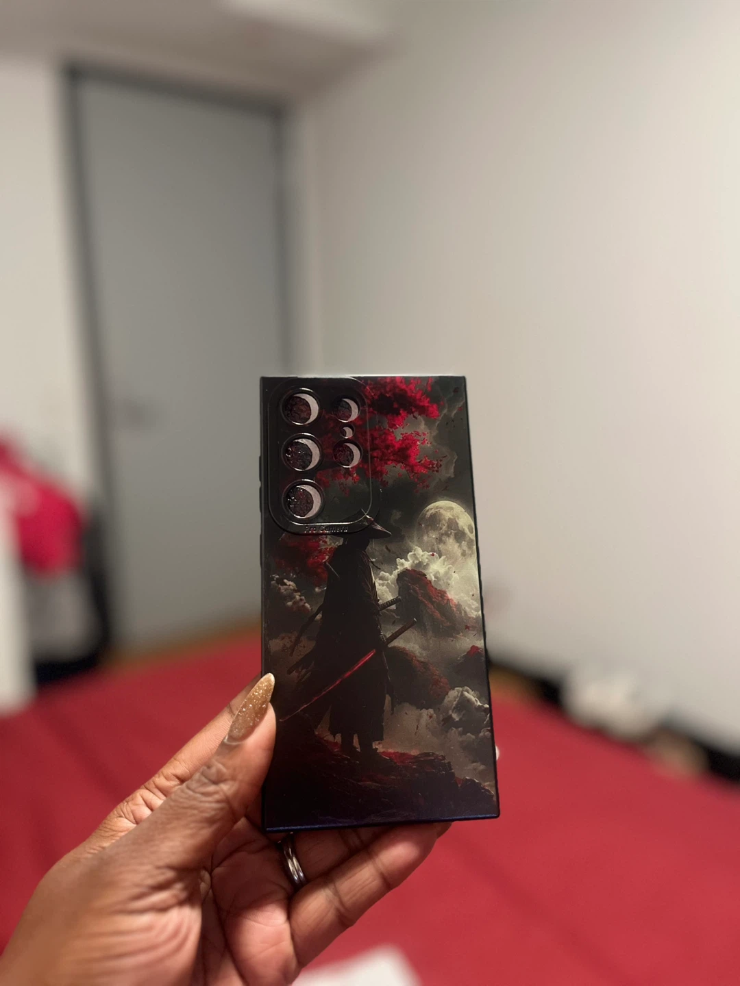 Phone Case with Samurai Artwork