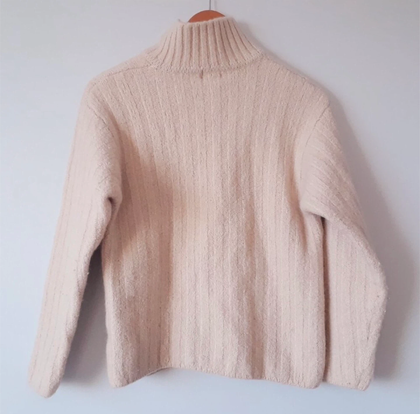 Vintage 90s Hudson’s Bay 100% WOOL Quarter Zip Sweater - photo 3