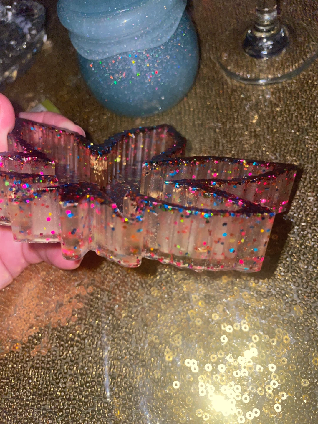 Weed leaf trinket dish - photo 2