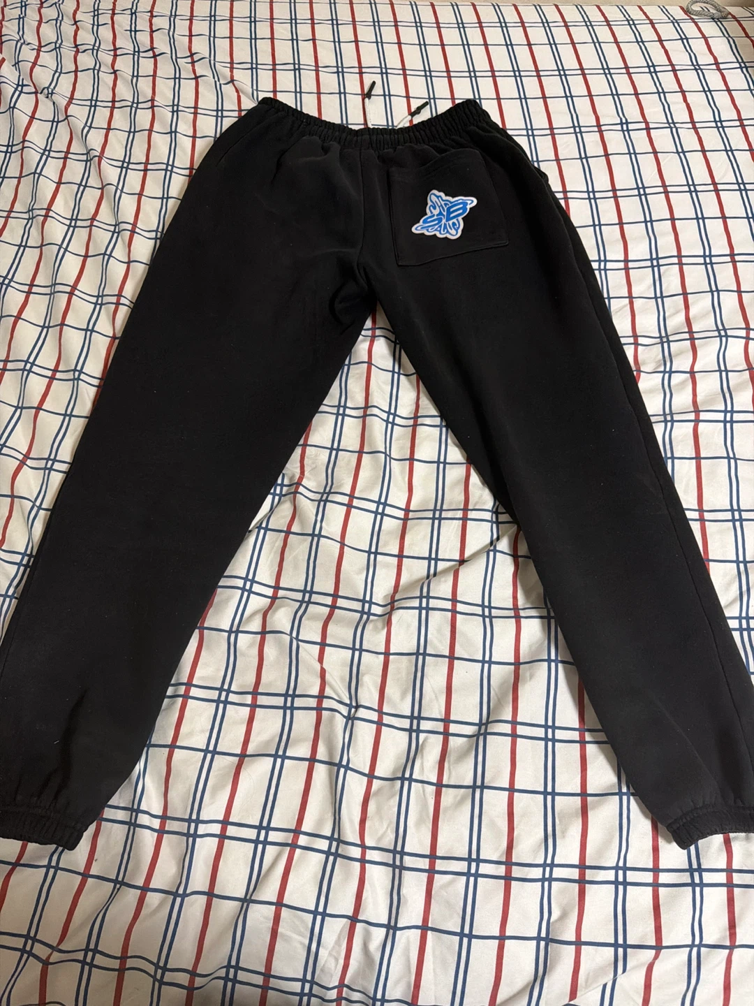 SB studios black & blue sweatpants - photo 2