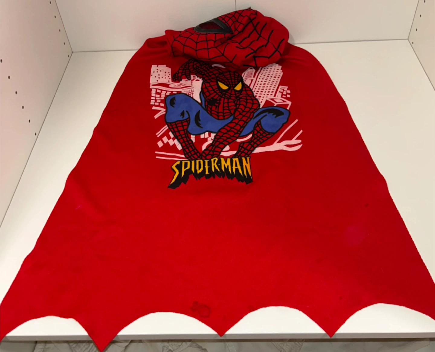 Spider-Man Cape with Hood - photo 3