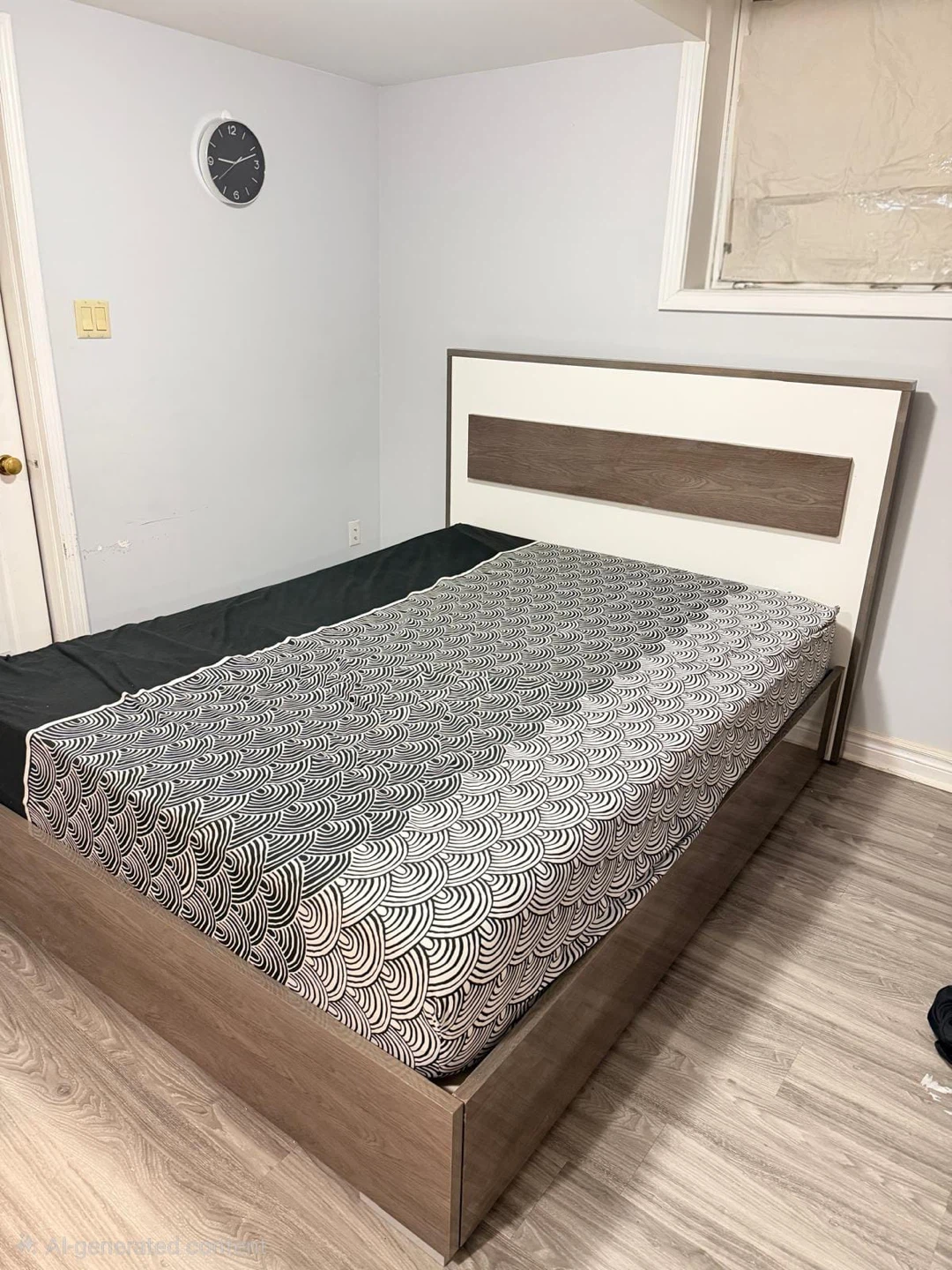 Modern Bed Frame with Headboard - photo 4
