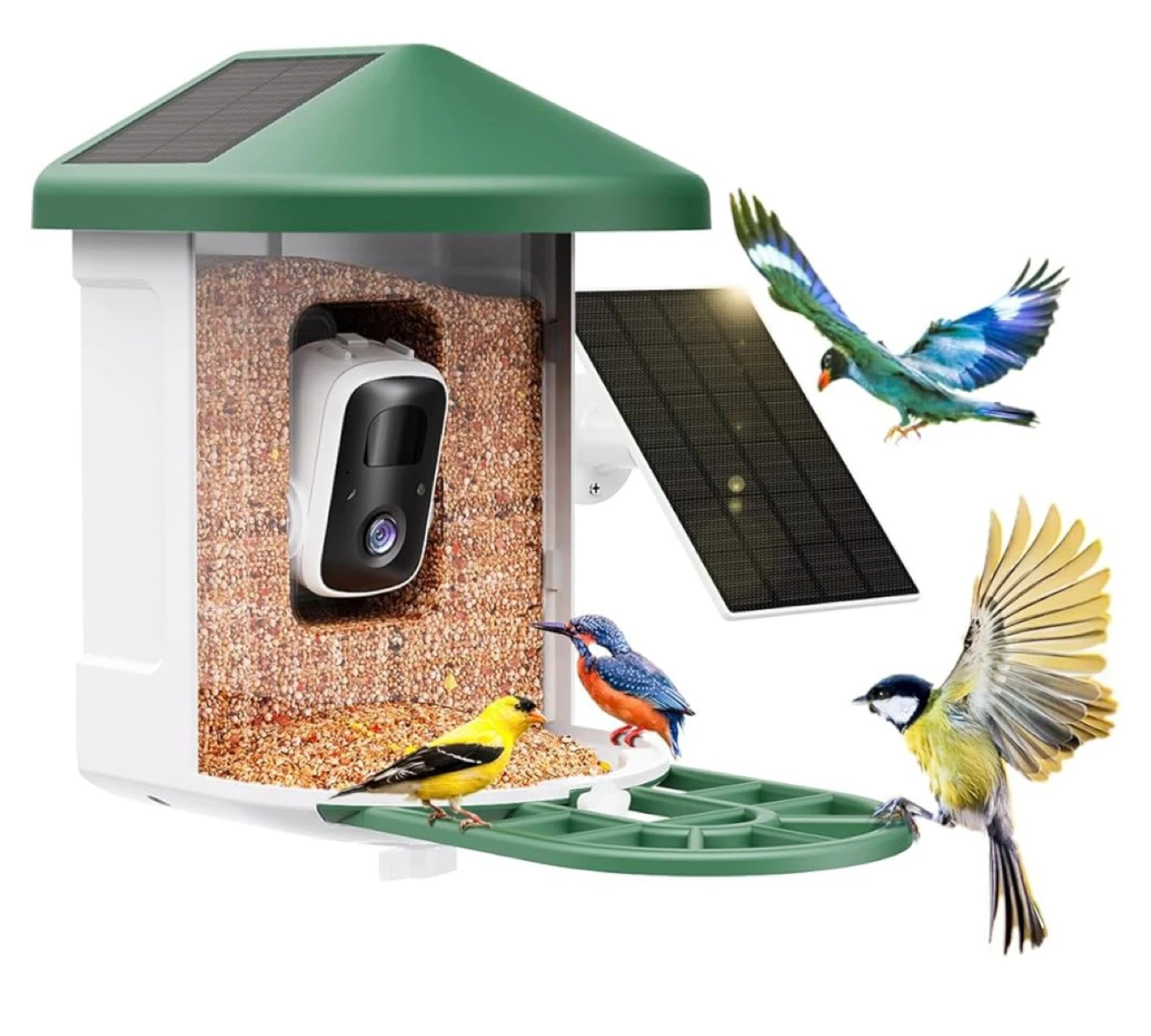 Smart Bird Feeder Camera with Solar Panel - photo 3