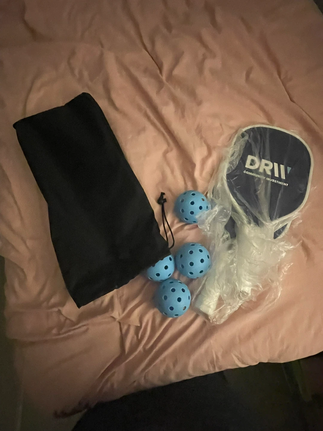 DRILL Pickleball Paddle and Balls Set 🥕