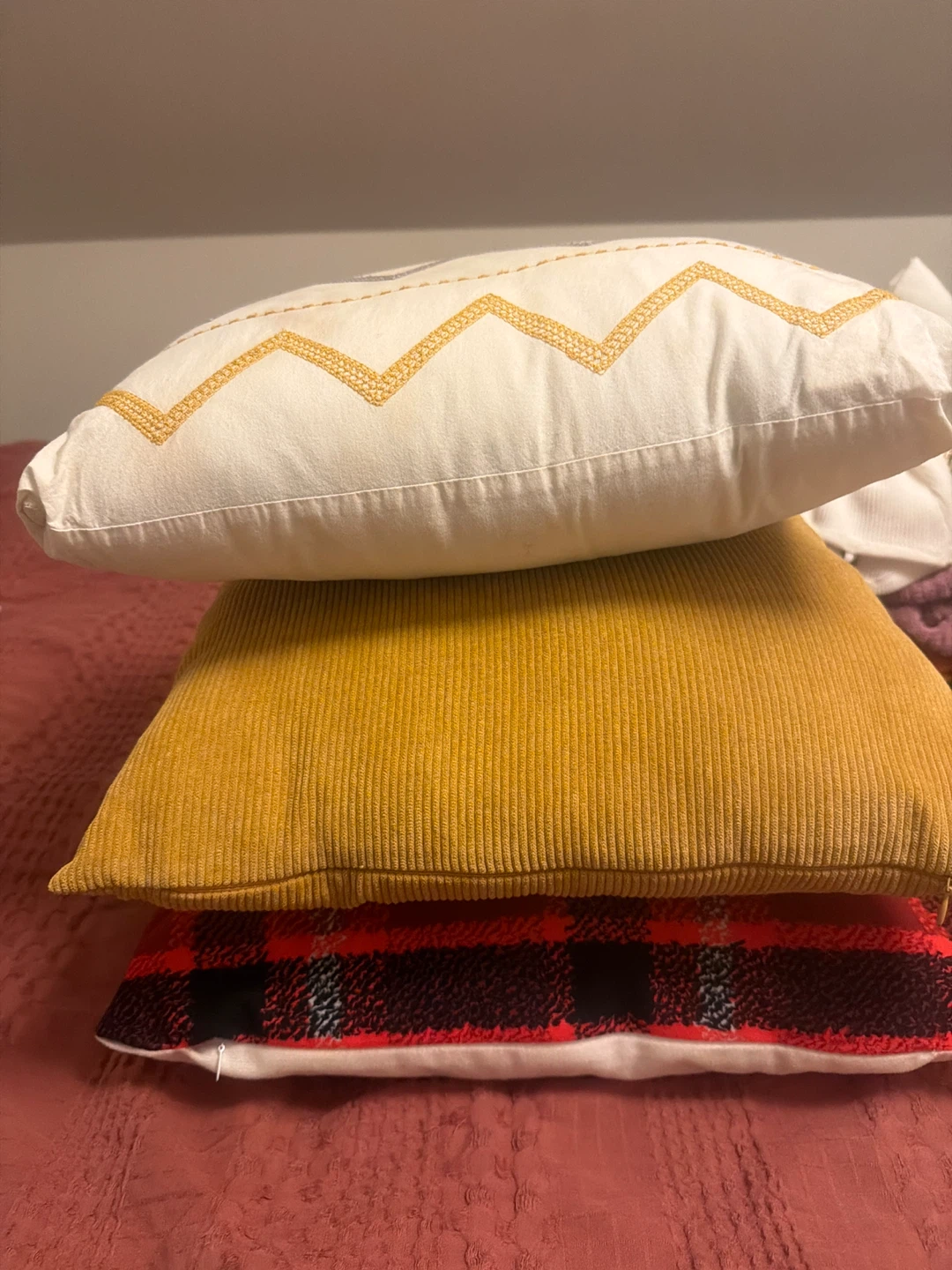 Set of 3 Decorative Throw Pillows
