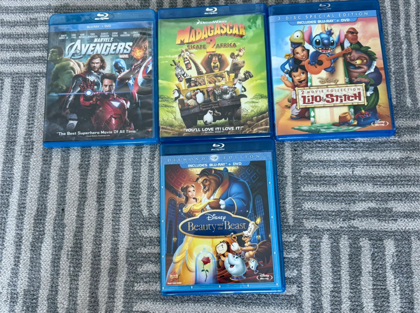 Assorted Blu-ray Movies