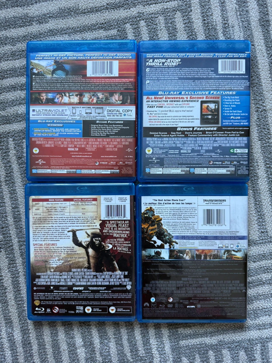 4 Blu-Ray Movies $10 each - photo 2