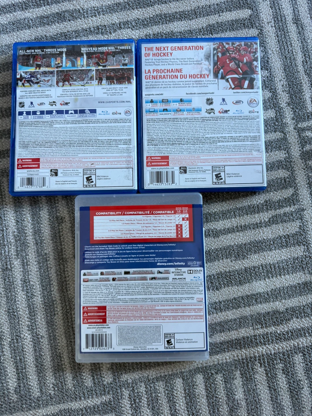NHL 18, NHL 15 Games & Disney Infinity 2.0 - photo 3
