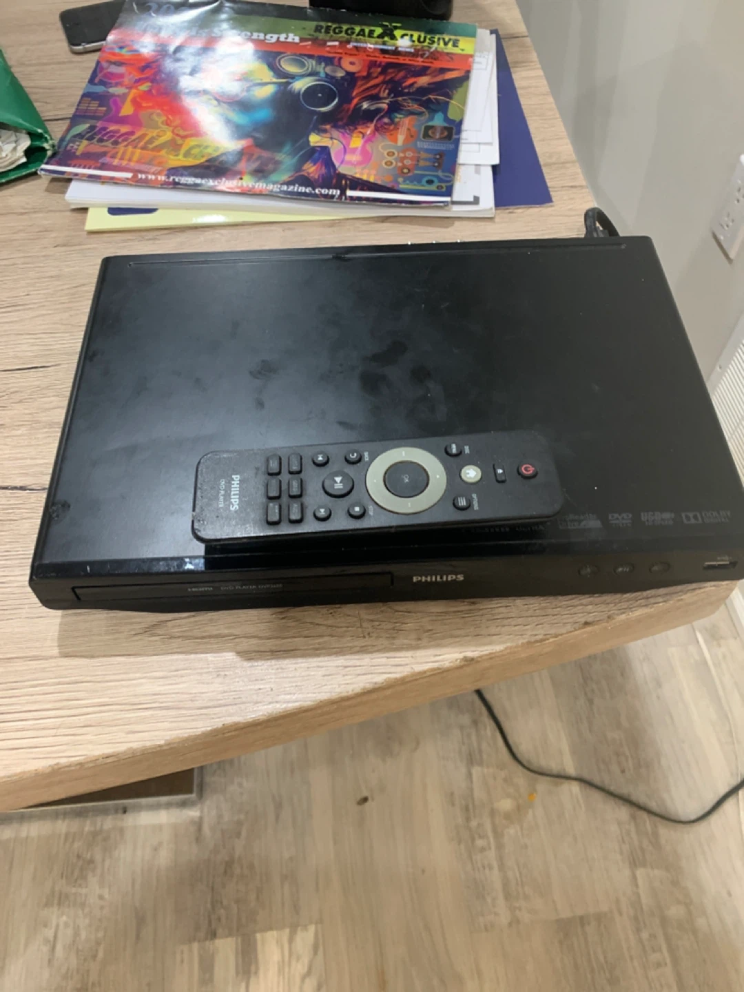 Philips DVD Player with Remote
