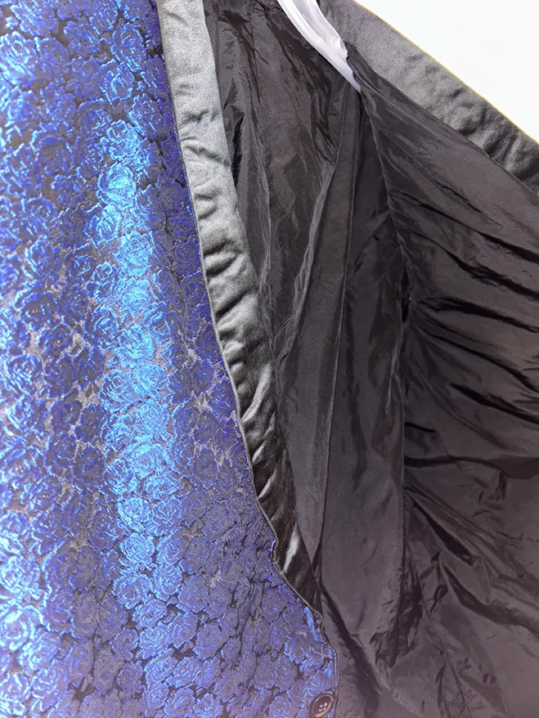 Blue Brocade Dinner Jacket - photo 3
