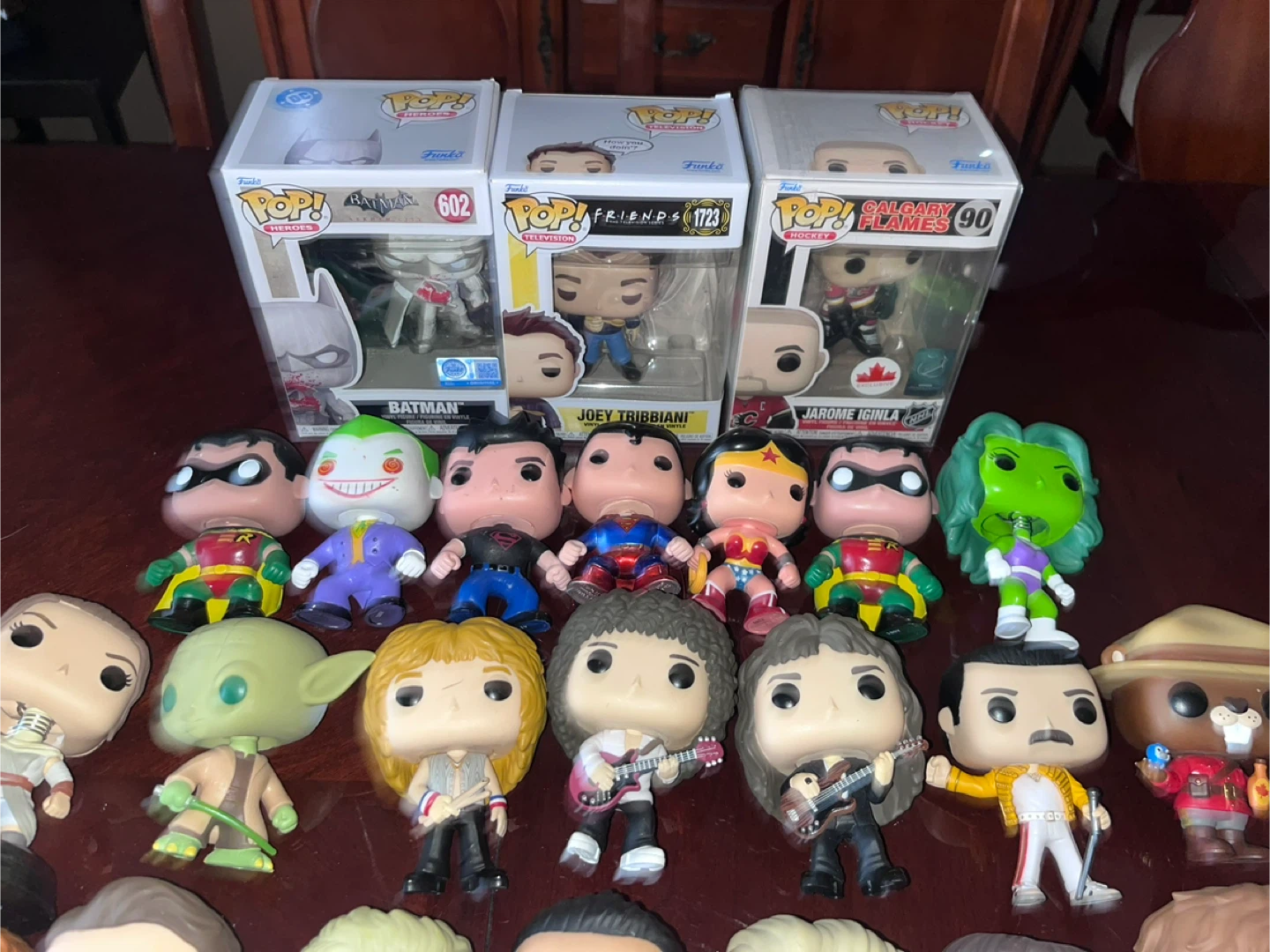 Funko Pops Figures- Chase metallic Superman! OBO!! Must go! - photo 3