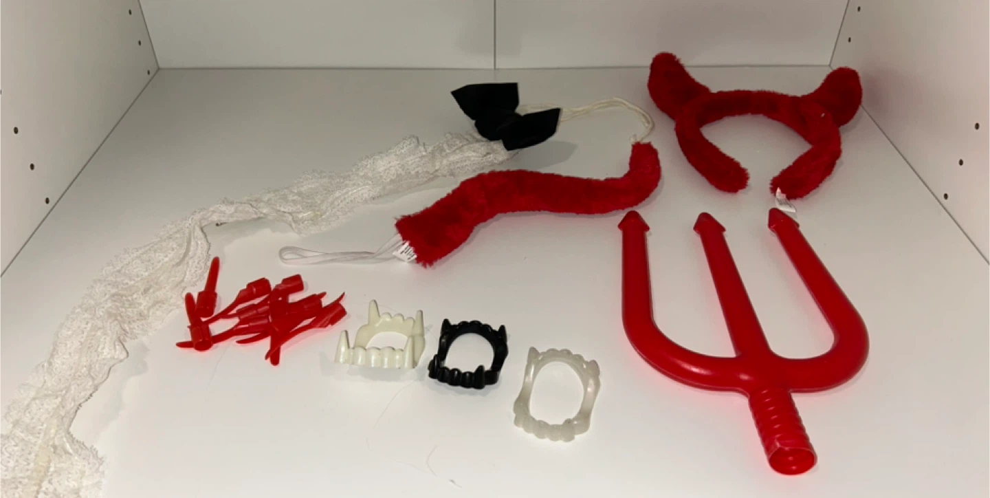 Devil Costume Accessory Set - photo 2