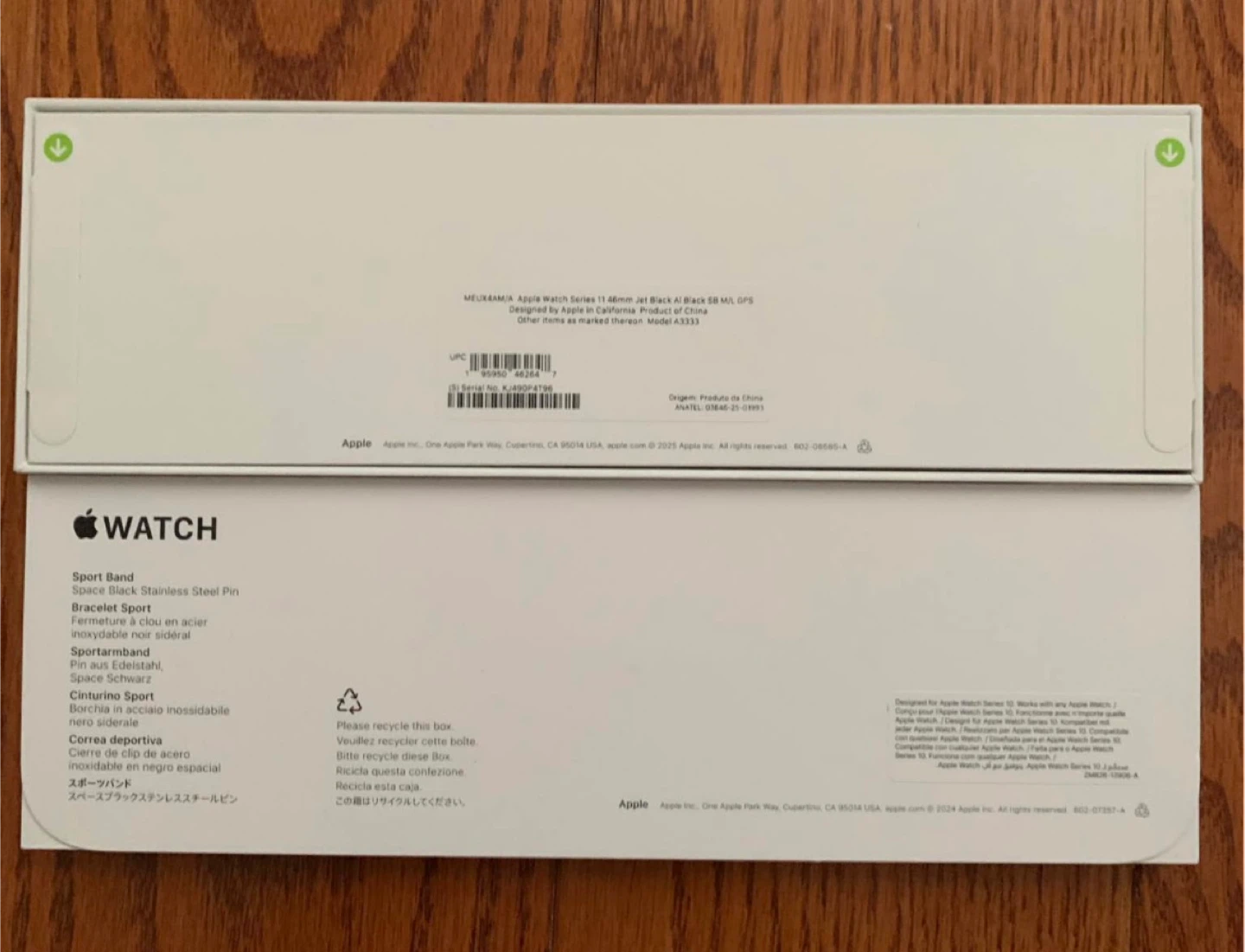 Apple Watch Series 11 41mm Jet black GPS - photo 2