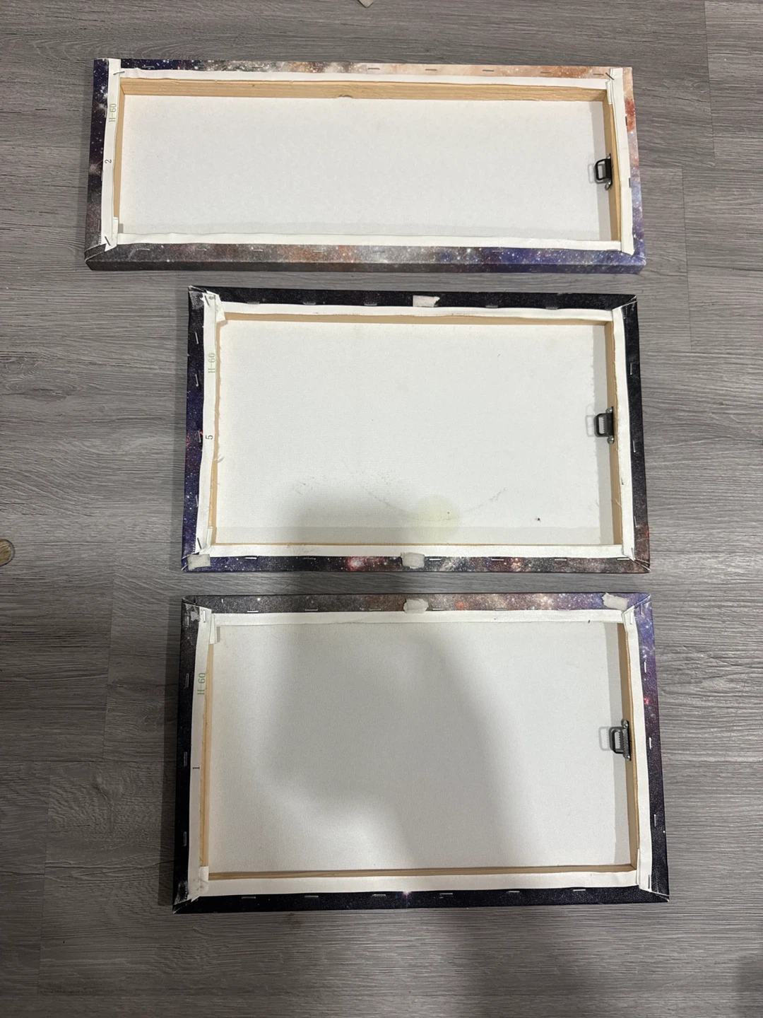 Set of 3 Galaxy Canvas Prints - photo 2